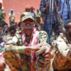 Soldiers attentively Listening their leader. Photo by OPM Somalia